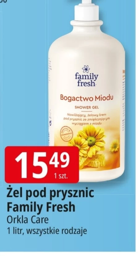 Krem pod prysznic Family Fresh