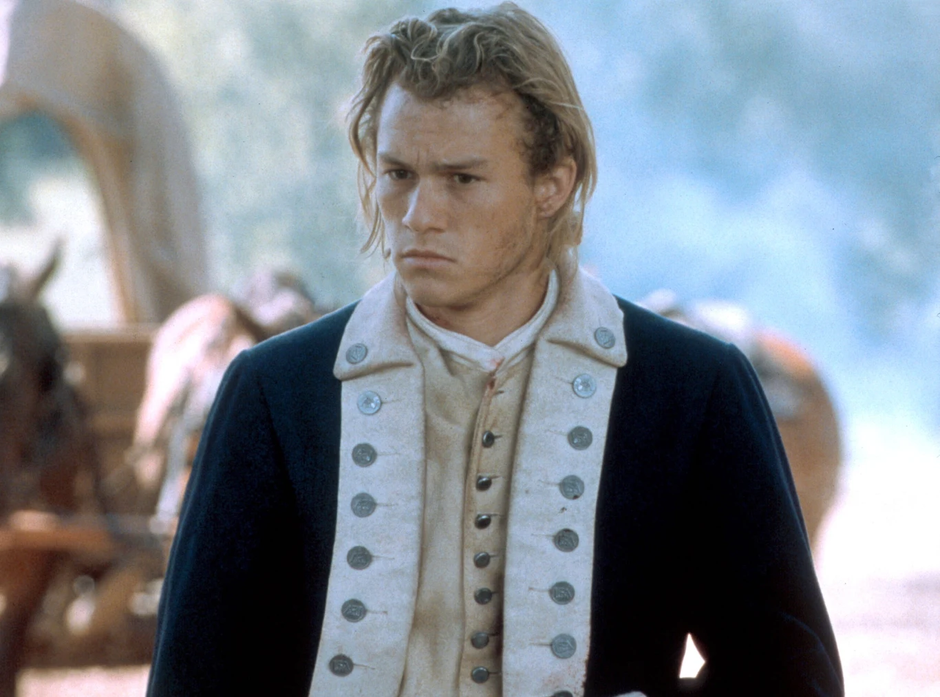 Heath Ledger w filmie "Patriota" Heath Ledger w filmie "Patriota"