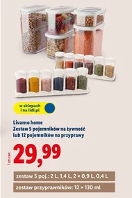 Zestaw pojemników Livarno