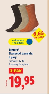 Skarpetki damskie Esmara