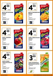 Pomarańczowe cenówki w Intermarche