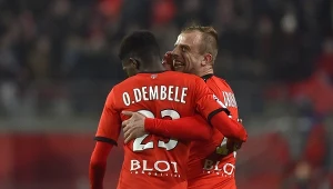 Ousmane Dembele i Kamil Grosicki