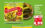 Ogórki kiszone Wąwoźny