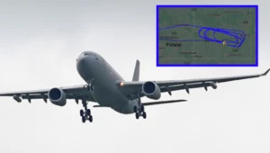 Brytyjski kolos krążył nad Polską. To element Eastern Sentry