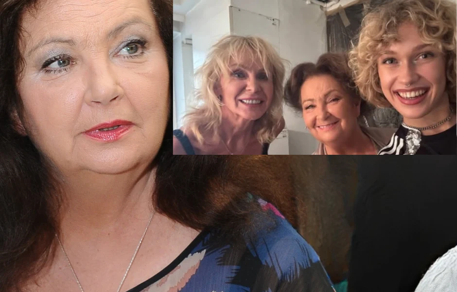 Anna Dymna i jej chrześnica, Helena Englert Anna Dymna i jej chrześnica, Helena Englert