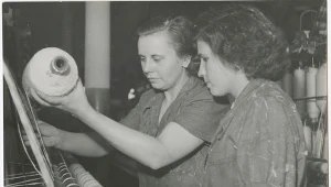 Ignacy Płażewski, Prządki przy pracy, fot. Muzeum Miasta Łodzi