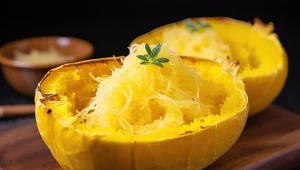 Dynia makaronowa zawiera dużo błonnika i witamin, a dodatkowo ma niewiele kalorii