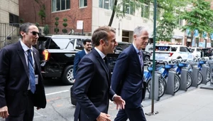 Macron musiał iść pieszo przez Nowy Jork. W końcu zadzwonił do Trumpa