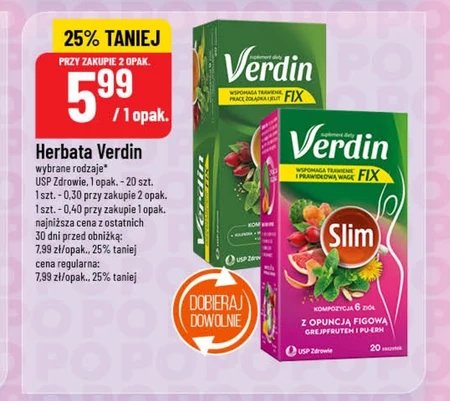 Herbata Verdin Fix