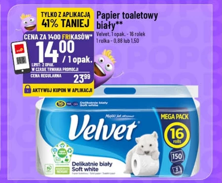 Papier toaletowy Velvet