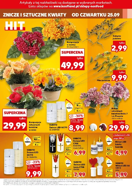 Świeca led Subito