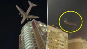 Panika w Moskwie, samolot tuż nad budynkami. Kreml znalazł wytłumaczenie