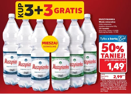 Woda mineralna Muszynianka