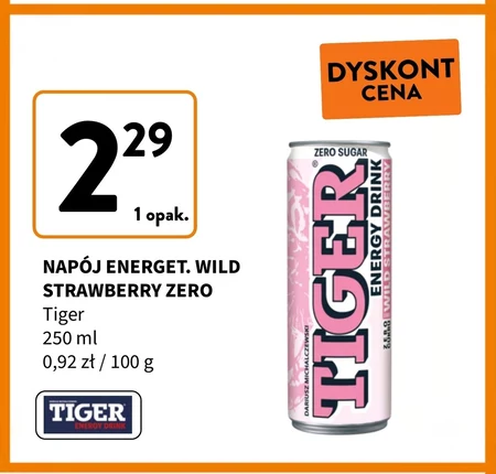 Napój energetyczny Tiger