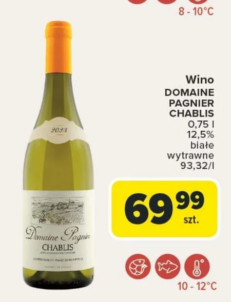 Wino wytrawne Chablis