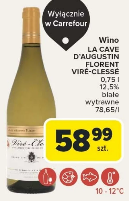 Wino wytrawne Białe
