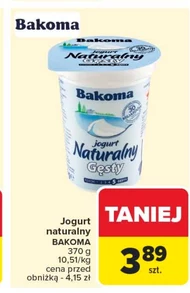 Jogurt naturalny Bakoma