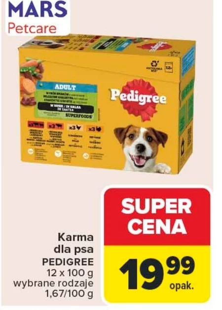 Корм для собак Pedigree