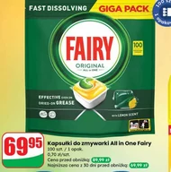 Kapsułki do zmywarki Fairy