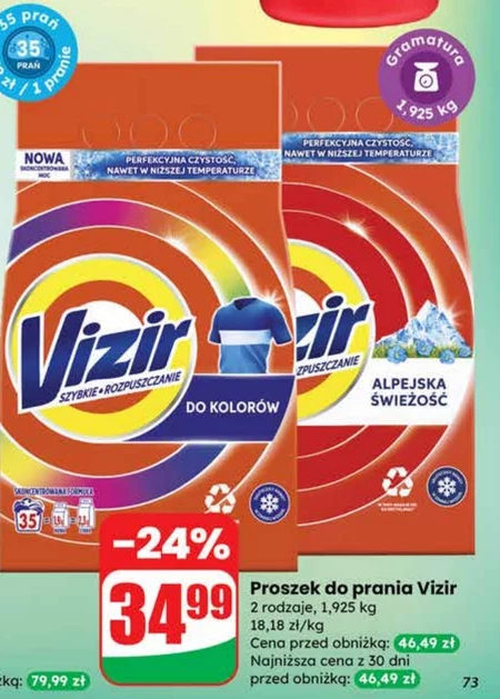 Proszek do prania Vizir