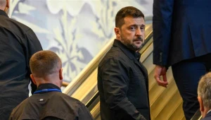 Prezydent Ukrainy Wołodymyr Zełenski