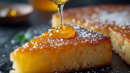 Jogurtowe ciasto z miodem