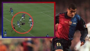 Porażka z Realem Oviedo skomplikowała sytuację Barcelony. Piękny gol Rivaldo uratował sytuację