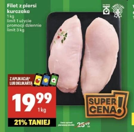 Filet z piersi kurczaka