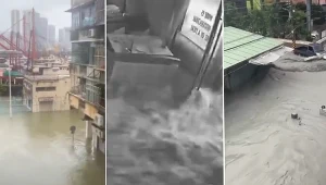 Azja. Tajfun Ragasa zmierza do Południowych Chin. Sieje potężne zniszczenia