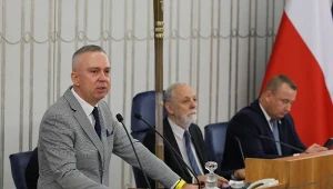 Senator Piotr Woźniak (na zdj. pierwszy od lewej) dołączył do klubu parlamentarnego Koalicji Obywatelskiej