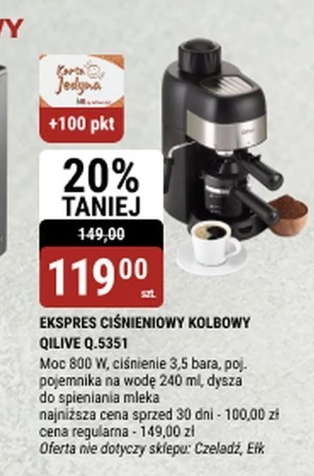 Ekspres do kawy Qilive