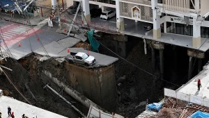 Chwile grozy w Bangkoku. W centrum zapadła się ziemia