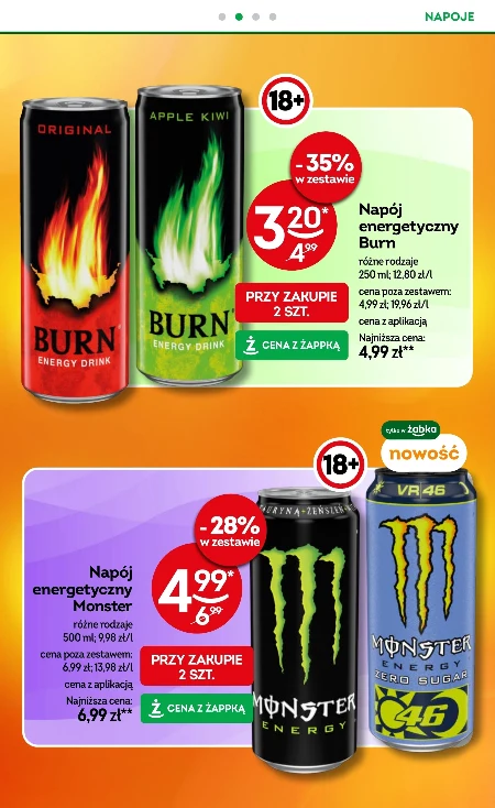 Napój energetyczny Monster