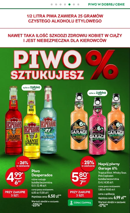 Napój piwny Garage