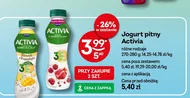 Jogurt pitny Activia