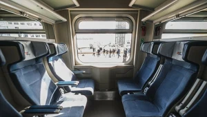 Tak wygląda przedział w zaprezentowanym na targach Trako wagonie dla PKP Intercity