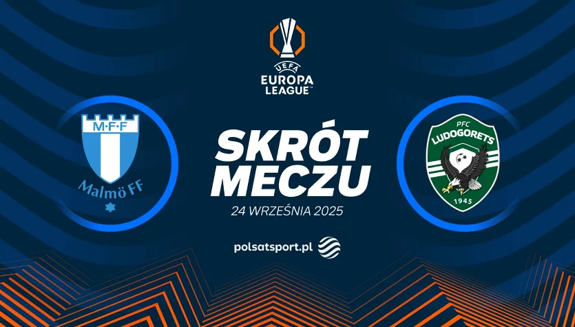 Malmoe FF - Łudogorec Razgrad. Skrót meczu. WIDEO