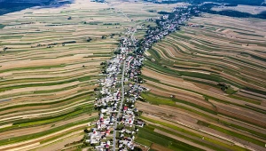 Małopolska wieś jest wyjątkowa. Dlaczego domy budowano przy jednej ulicy?