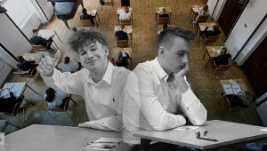 Dla tegorocznych maturzystów najważniejsze są: zarabianie pieniędzy i komfort psychiczny (kolaż: Aleksandra Włodarczyk/Interia.pl) 