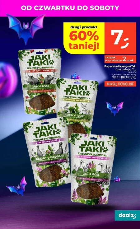 Ласощі для собак Jaki Taki