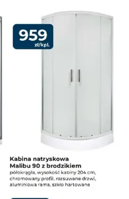 Душова кабіна Malibu