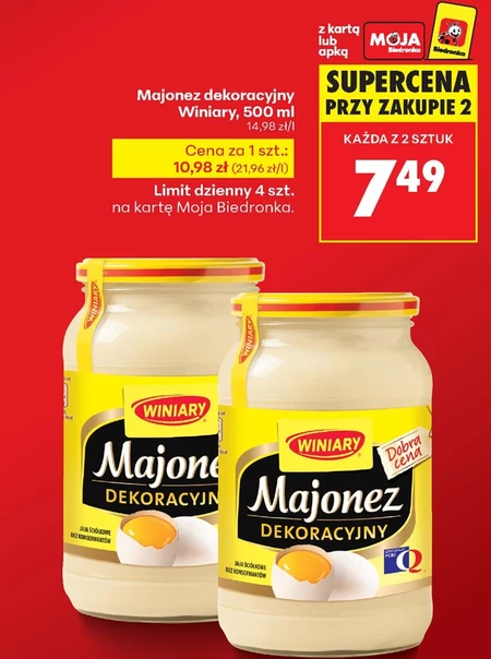 Майонез Winiary