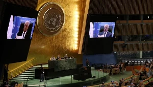 Przemówienie Mahmuda Abbasa na forum Zgromadzenia Ogólnego ONZ