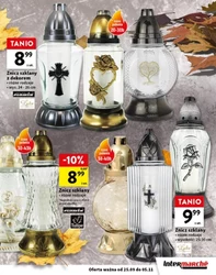 Znicze w niskich cenach - Intermarche
