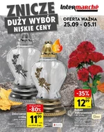 Znicze w niskich cenach - Intermarche