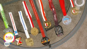 366 maratonów, złote medale i studia po "70". Niezwykli bohaterowie w "halo tu polsat"