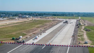 Beton zamiast asfaltu. Polskie lotnisko z nowym pasem startowym