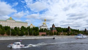 Panorama Kremla. Do Moskwy przyleciała europejska delegacja - poinformował Bloomberg