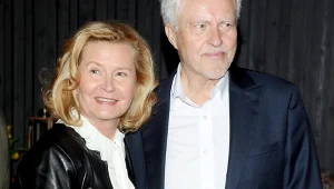 Barbara Bursztynowicz z mężem