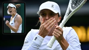 Alize Cornet (na małym zdj.) żegna się z zawodowym tenisem. Iga Świątek została przez nią wyrzucona z Wimbledonu 